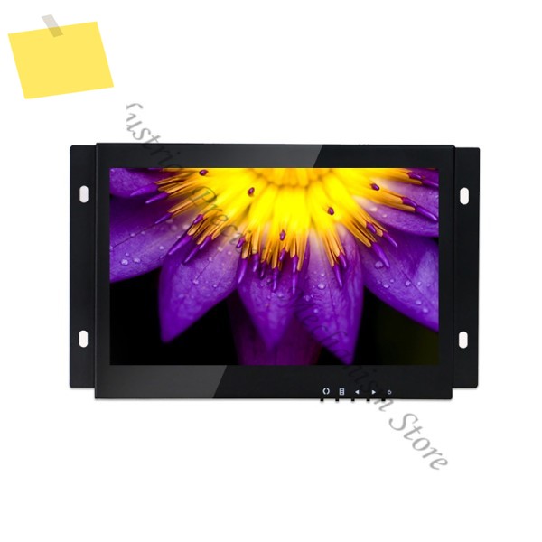 다국어 내장 HD LCD 컴퓨터 모니터, 미니 메탈 12V 1A-2A, 7 인치 제품 이미지