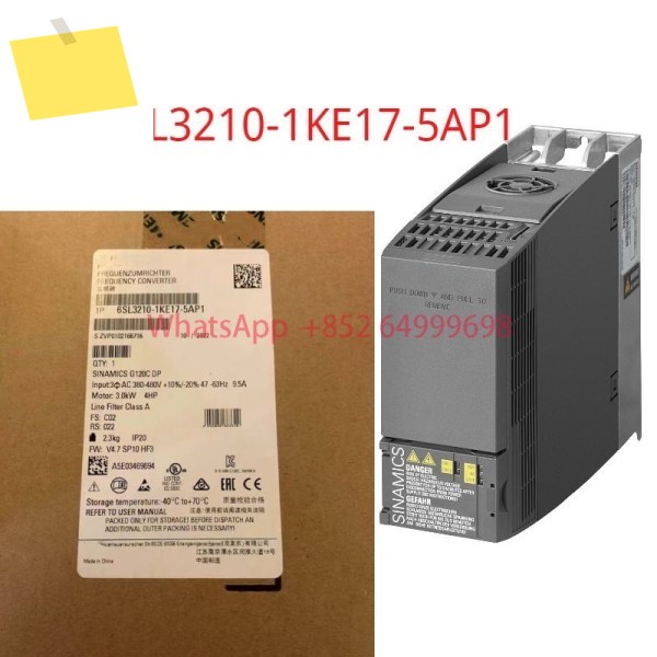 6SL3210-1KE17-5AP1 신품 SINAMICS G120C FSA 정격 전력 3,0KW 1KE17 5AP1 제품 이미지