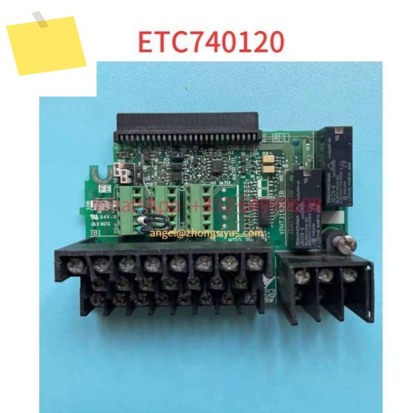 ETC 740120 Yaskawa A1000 주파수 변환기 터미널 보드 제품 이미지