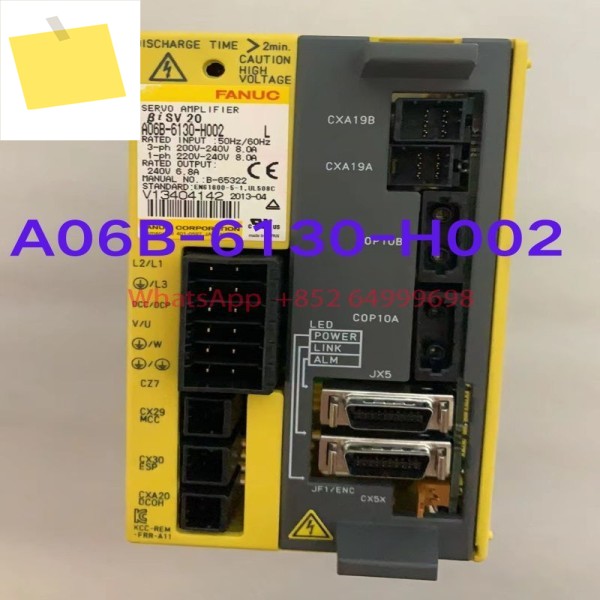 A06B-6130-H002 CNC 시스템용 중고 서보 드라이버 증폭기 모듈 제품 이미지