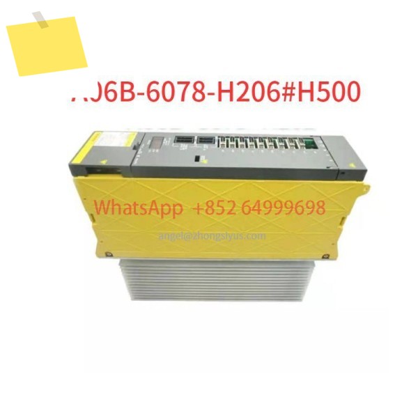 A06B-6078-H206 # H500 CNC 시스템 기계용 초침 스핀들 증폭기 모듈 서보 드라이브 제품 이미지
