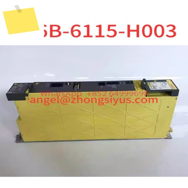 A06B-6115-H003 CNC 시스템용 서보 드라이브 증폭기 모듈 사용 제품 이미지