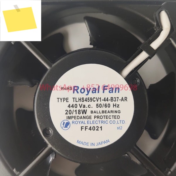 TLHS459CV1-44-B37-AR 440V2018W 정품 일본 ROYAL 알루미늄 프레임 수입 팬 제품 이미지