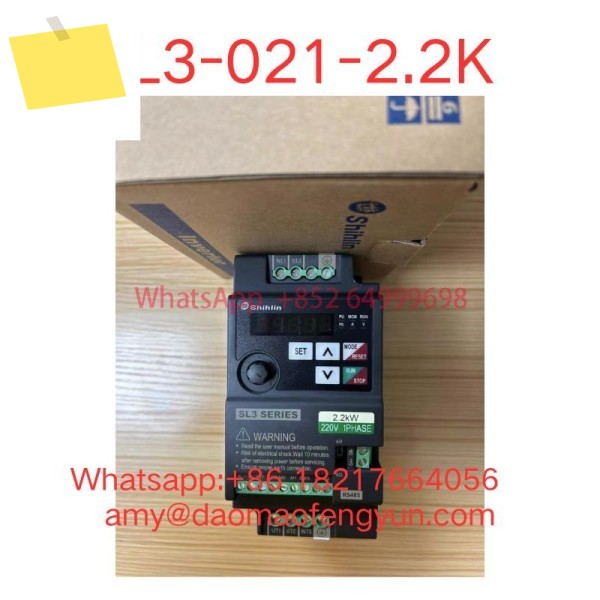 신품 SL3-021-2.2K 인버터 220V 단상 2.2Kw -15 제품 이미지