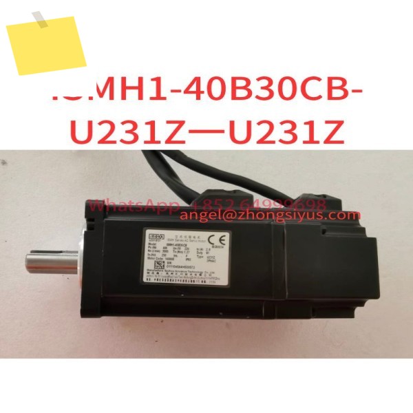 중고 400W 서보 모터 ISMH1-40B30CB-U231Z-U231Z 제품 이미지