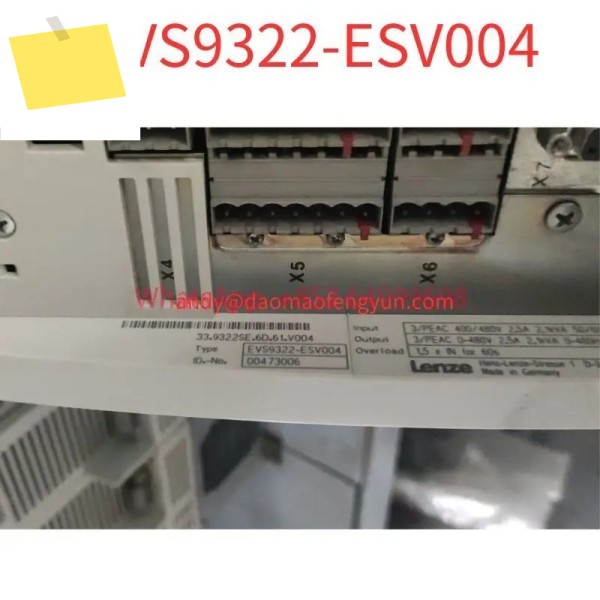 중고 EVS9322-ESV004 서보 드라이버 테스트 완료 제품 이미지