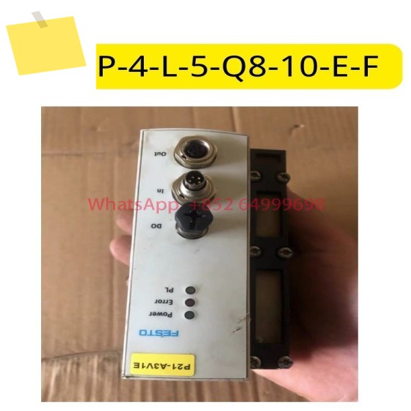 VPWP-4-L-5-Q8-10-E-F 비례 밸브 테스트 사용 OK 제품 이미지