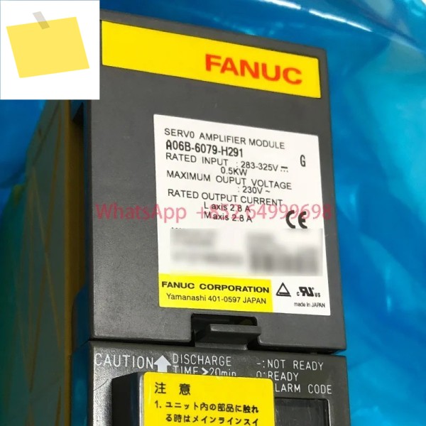 서보 증폭기 A06B-6079-H291 CNC 시스템 기계용 드라이버 제품 이미지