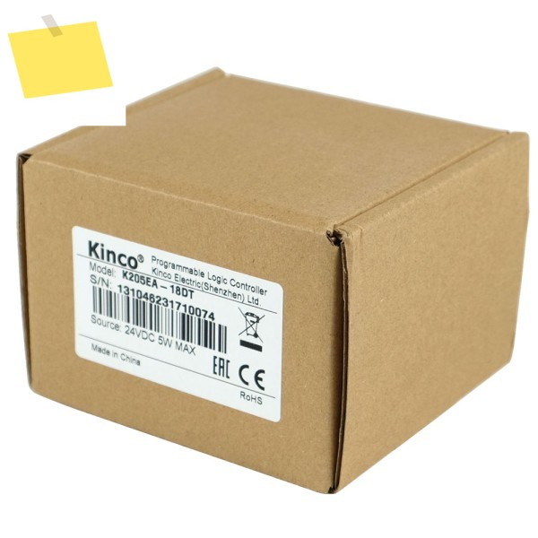 Kinco PLC K205EA-18DT CPU 모듈, DC24V 18 포인트, DI8 RS485 통신 포함 제품 이미지