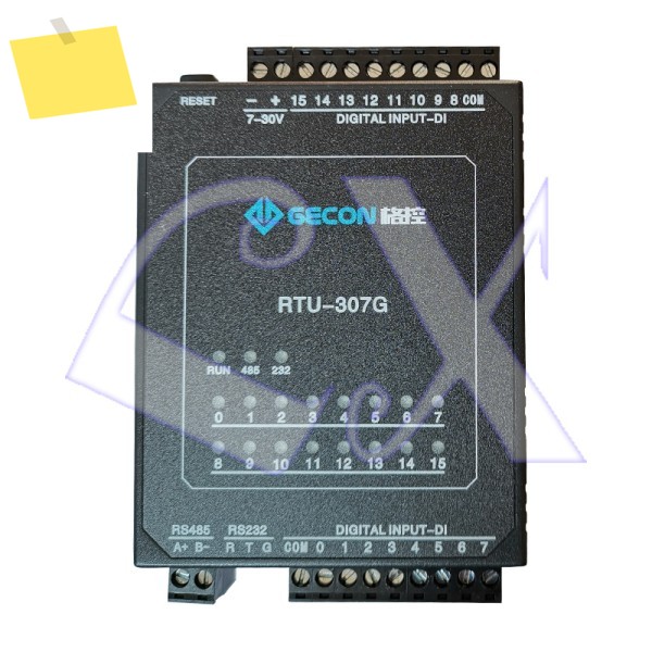 RTU-307G 16DI 디지털 스위치 입력 버튼 상태 정보 수집 상위 컴퓨터로 업로드 데이터 모듈 제품 이미지