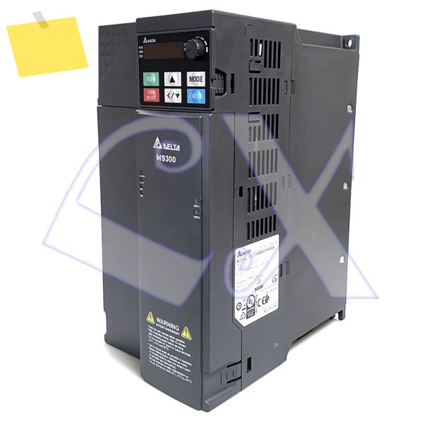 델타 MS300 시리즈 인버터, 400W VFD2A8MS21ANSAA, 0.4kW 1 상 AC 200V-240VAC 출력 0-599Hz 제품 이미지