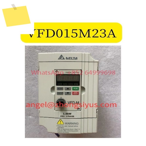 VFD015M23A 중고 델타 인버터 1.5kW 220V 작동 기능 OK 제품 이미지