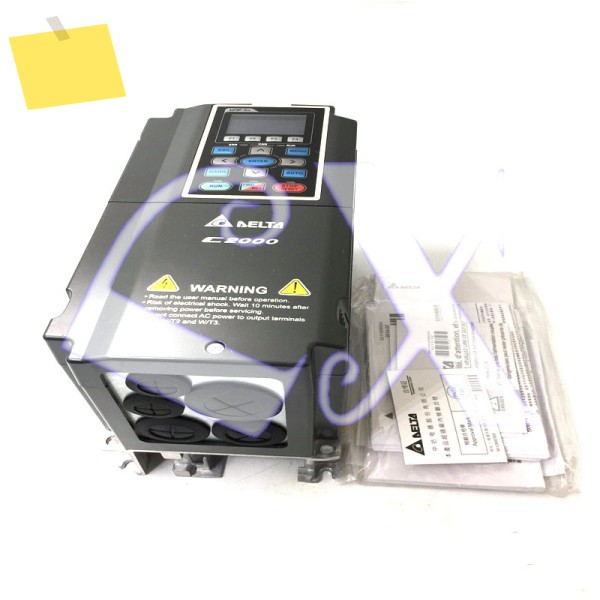 델타 VFD015C43A-21 인버터 AC 모터 드라이브, 정품 1.5KW, 3 상 0 ~ 480V 4A 600Hz, 2HP C2000 제품 이미지