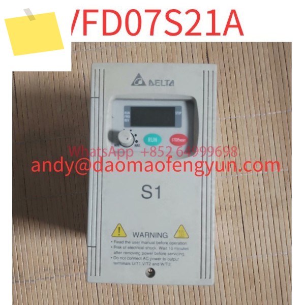중고 테스트 OK VFD07S21A 제품 이미지