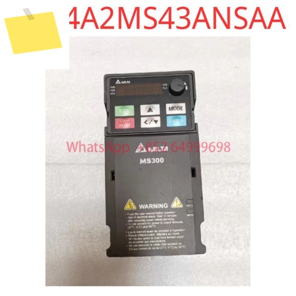 중고 테스트 OK MS300 인버터 VFD4A2MS43ANSAA, 1.5KW 380V 제품 이미지