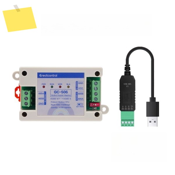 GC-506 레지스터 주소 양방향 변환기 산업용 등급 Modbus 프로토콜 USB-RS485 제품 이미지