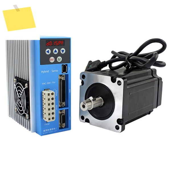 Lichuan 하이브리드 서보 스텝퍼 모터 및 드라이버 키트, LCDA808H + LC86H2120 Nema 34, 8.2Nm 8A, 2 상 AC50-80V 제품 이미지