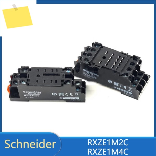 10 Pcs 슈나이더 중간 릴레이 베이스 RXZE1M2C 8핀 2O 2C 4O 4C 14핀 7A 신품 원본 제품 이미지