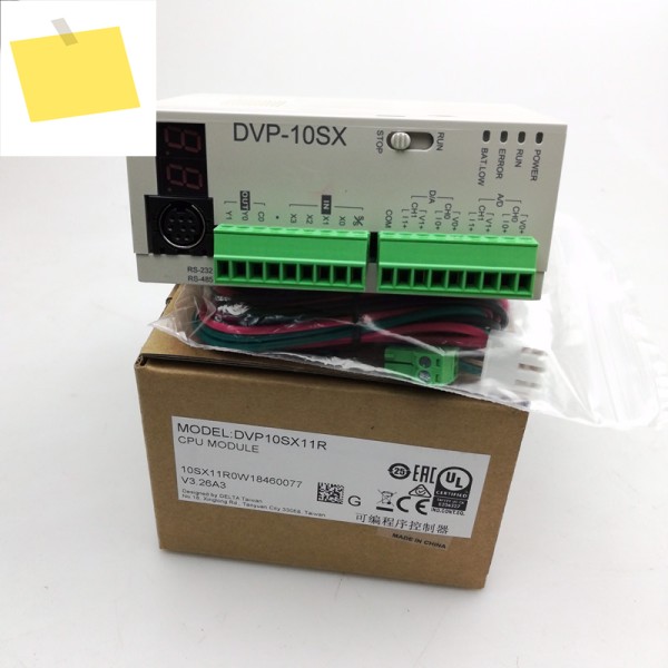 기존 델타 DVP10SX11R PLC DC24V 2AI 2DO 릴레이 모듈 트랜지스터 제품 이미지