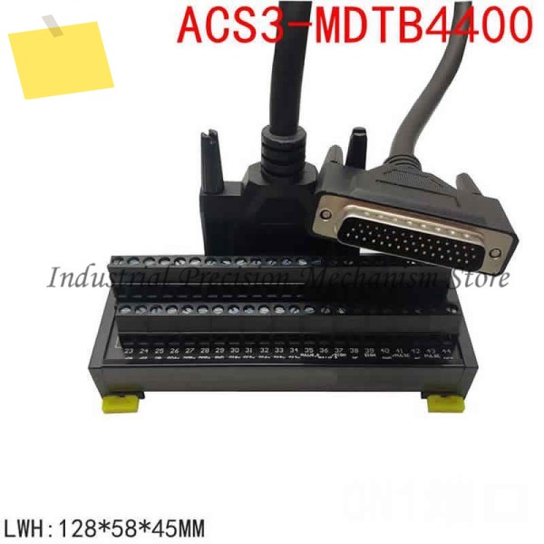 Delta B3 CN1 포트 44핀 HDB44 서보 터미널 블록 ACS3-MDBT4400 변환 버전 보드 제품 이미지