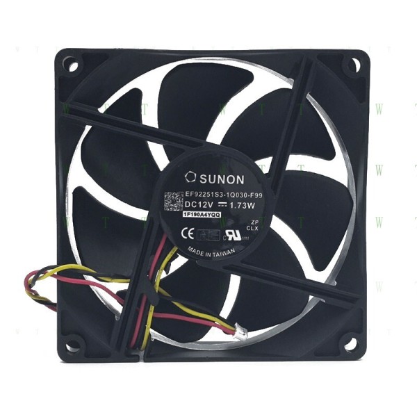 SUNON 팬용 H 1개 EF92251S3-1Q030-F99 DC12V 1.73W 9225 9cm 인버터섀시 제품 이미지