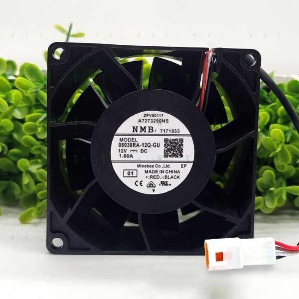 H1개 NMB 8038 12V 08038RA-12Q-GU PWM 태양광 abb 인버터 냉각 팬 제품 이미지