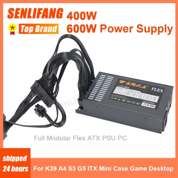SENLIFANG 풀 모듈러 POS AIO 전원 공급 장치, 110-264V 음소거, 소형 K39 A4 S3 G5 ITX 미니 케이스, 7660B, 400W, 1U 제품 이미지