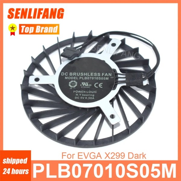 EVGA X299 다크 쿨러용 마더보드 냉각 PLB07010S05M, 5V 0.50A, 4 라인 DC 브러시리스 선풍기, 새제품 제품 이미지