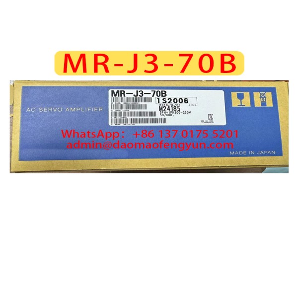 MR-J3-70B 신품 서보 드라이브 MR J3 70B, 제품 이미지
