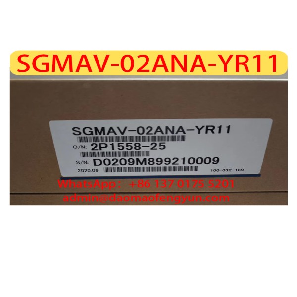SGMAV-02ANA-YR11 신품 서보 모터 SGMAV 02ANA YR11 제품 이미지