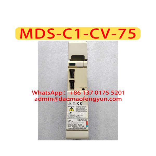 MDS-C1-CV-75 중고 서보 전원 공급 장치 드라이브, 테스트 완료, 제품 이미지