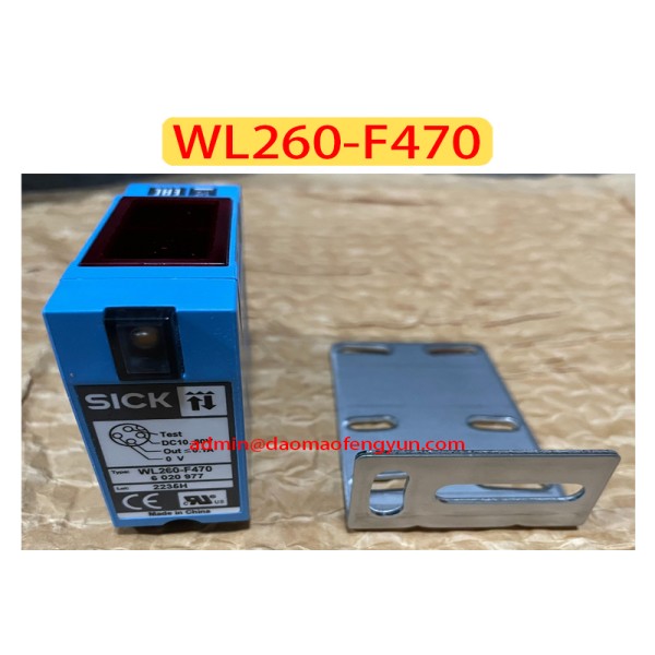 WL260-F470 새 센서, 6020977, 금속 장착 브래킷 및 반사판 제품 이미지