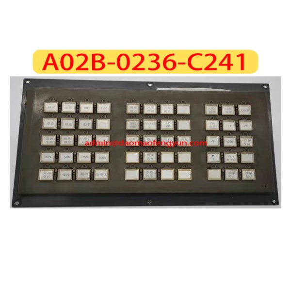 A02B-0236-C241 중고 시스템 작동 패널 판넬 판네루 프레스 키패드, A02B 0236 C241 제품 이미지