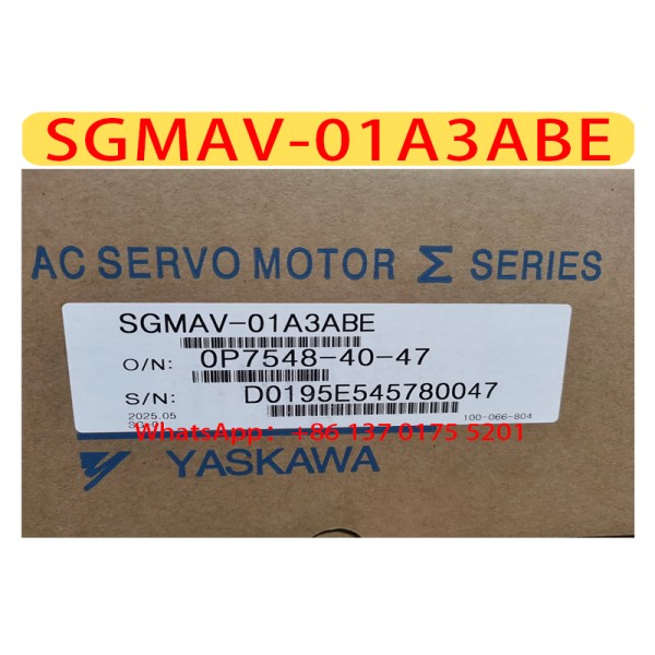 SGMAV-01A3ABE 신품 서보 모터 제품 이미지