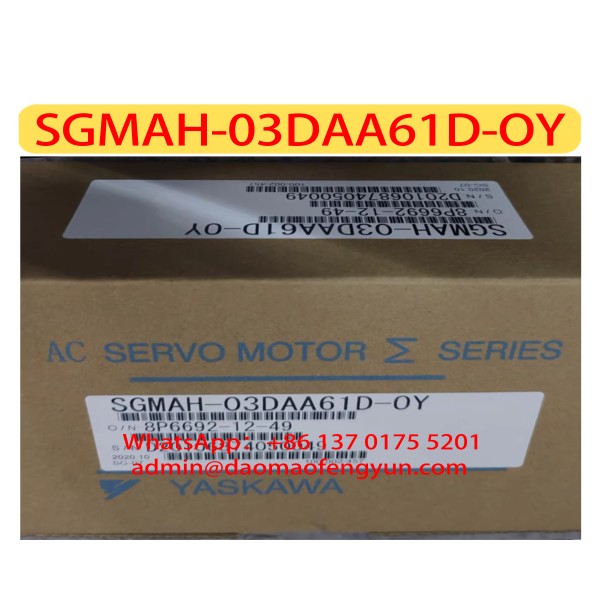 SGMAH-03DAA61D-OY 신품 서보 모터 제품 이미지