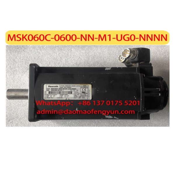 MSK060C-0600-NN-M1-UG0-NNNN 중고 서보 모터, 테스트 완료 제품 이미지