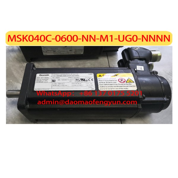 MSK040C-0600-NN-M1-UG0-NNNN 중고 서보 모터, 테스트 완료 제품 이미지