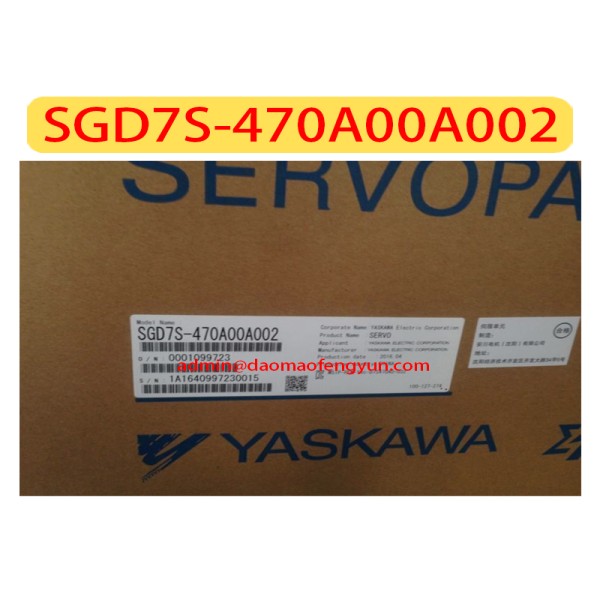 SGD7S-470A00A002 신품 서보 드라이브, SGD7S 상품 이미지