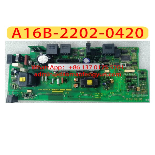 A16B-2202-0420 중고 전원 공급 장치 보드, A16B 2202 0420, , 테스트 통과 후 준비 제품 이미지