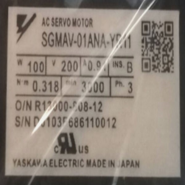 서보 모터 SGMAV-01ANA-YR11 새 제품, SGMAV 01ANA YR11, , 제품 이미지