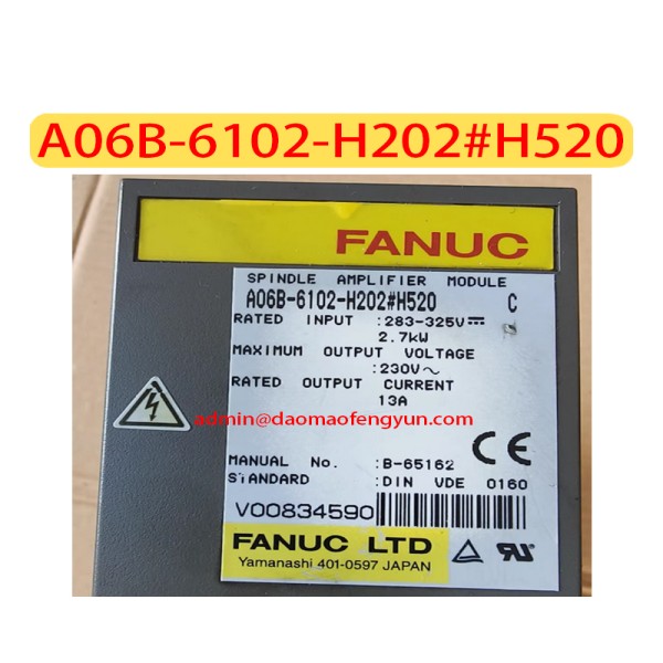 A06B-6102-H202 # H520 중고 서보 드라이브, A06B 6102 제품 이미지