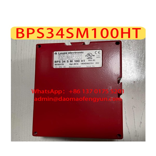 BPS34SM100HT 중고 센서 모듈, 바코드 스캐너, BPS 34 S M 100 HT 제품 이미지