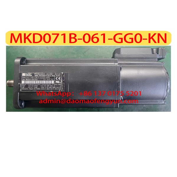 MKD071B-061-GG0-KN 중고 서보 모터, 테스트 완료, 061 GG0 KN 제품 이미지