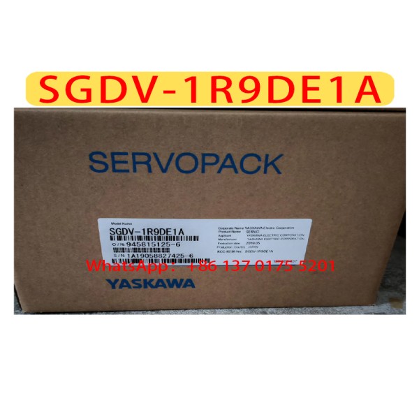SGDV-1R9DE1A 신품 서보 드라이브 , SGDV 제품 이미지