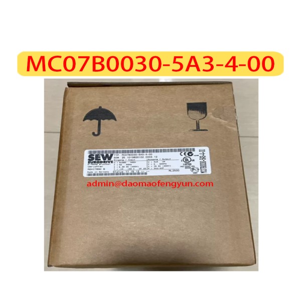제품, MC07B0030-5A3-4-00 신품 주파수 변환기 서보 드라이브, 전력 3KW 5A3 4 00 제품 이미지