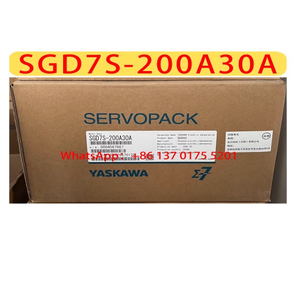 SGD7S-200A30A 신품 서보 드라이브 제품 이미지