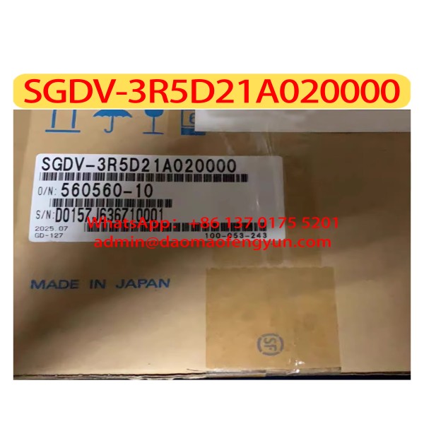 SGDV-3R5D21A020000 신품 서보 드라이브 제품 이미지