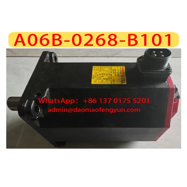 A06B-0268-B101 중고 서보 모터 직선 샤프트, , 테스트 통과 후 준비 제품 이미지