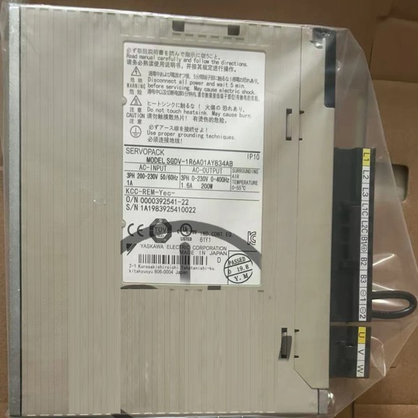 SGDV-1R6A01AY834AB 신품 서보 드라이브 , SGDV 제품 이미지