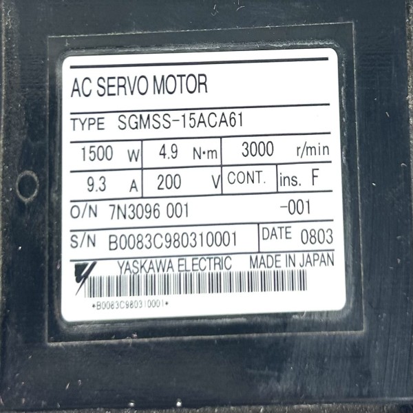 SGMSS-15ACA61 신품 서보 모터 제품 이미지